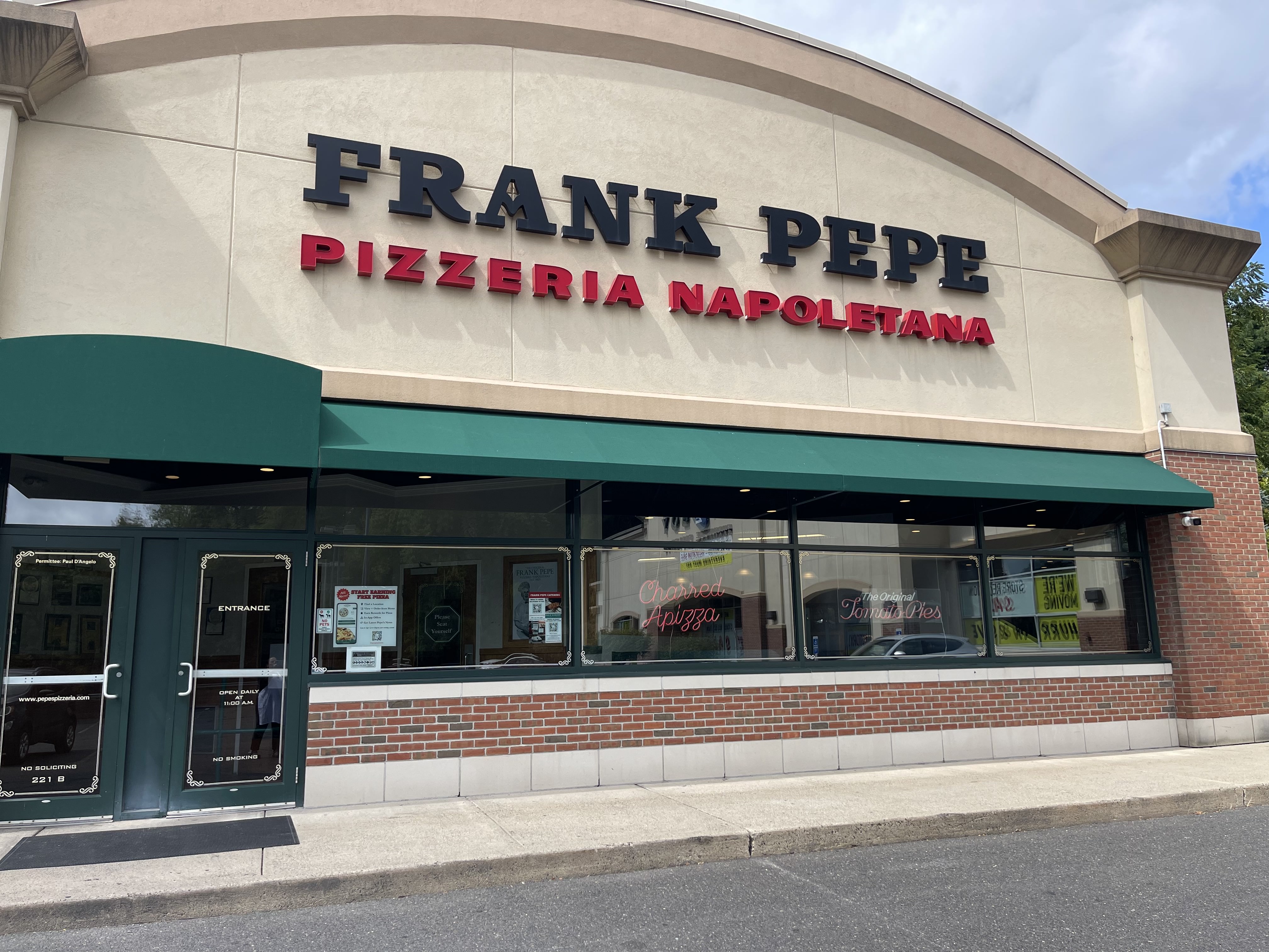 Frank Pepe's of  Manchester